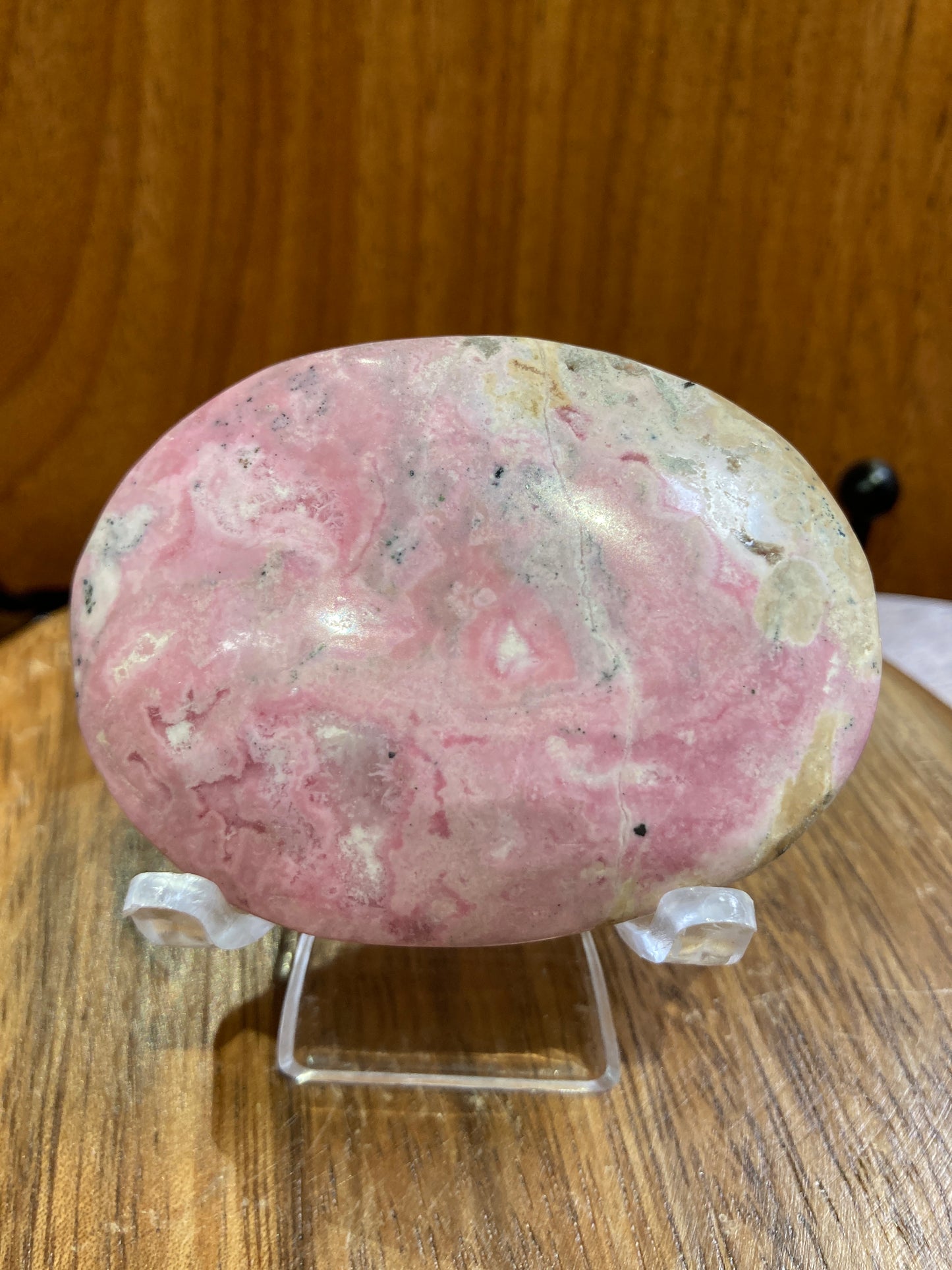 Rhodochrosite Palm Stones