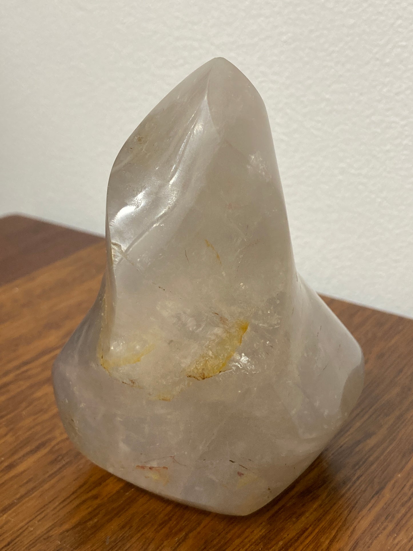 Lavender Rose Quartz Flame