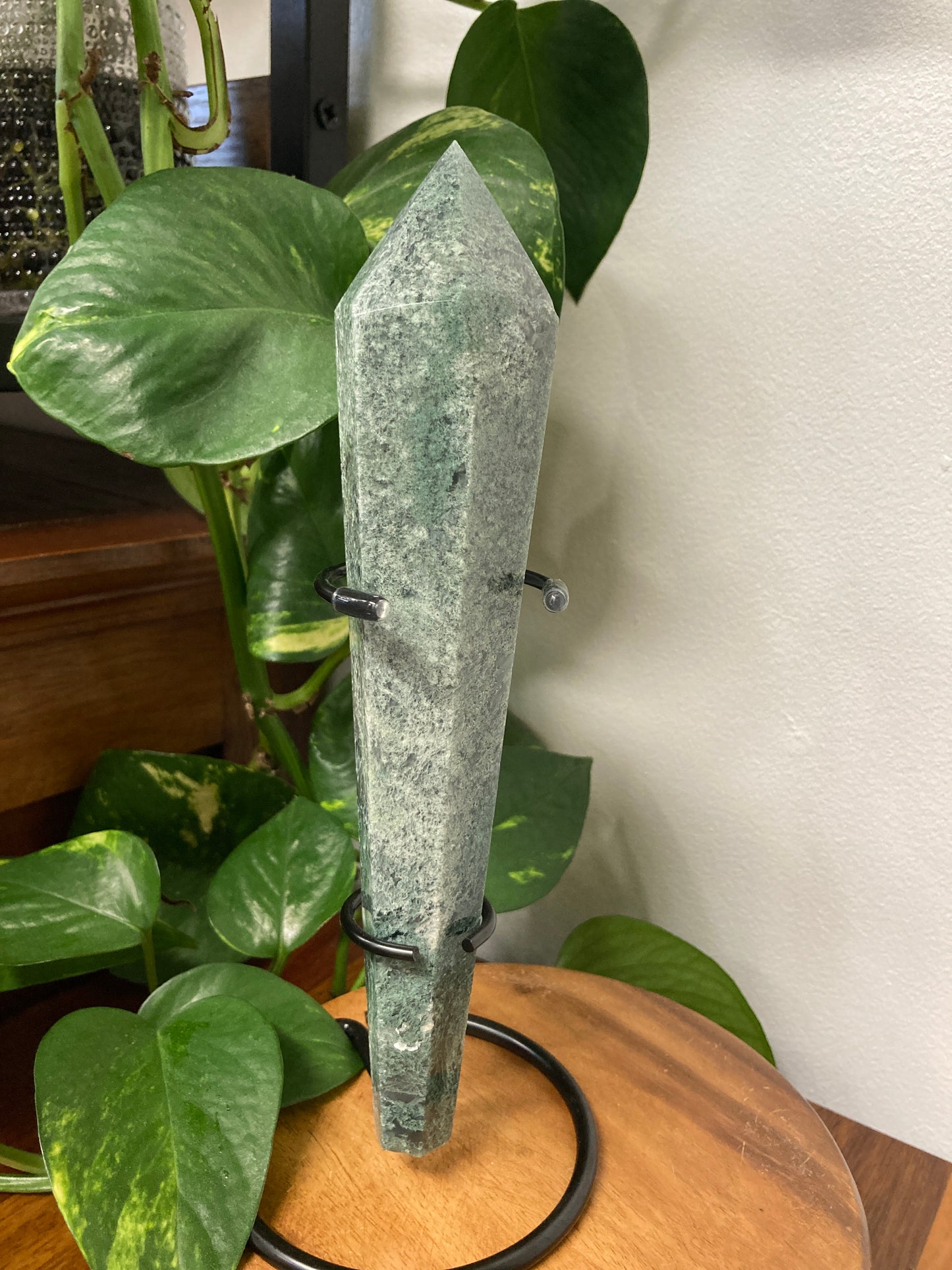 Moss Agate Wand B