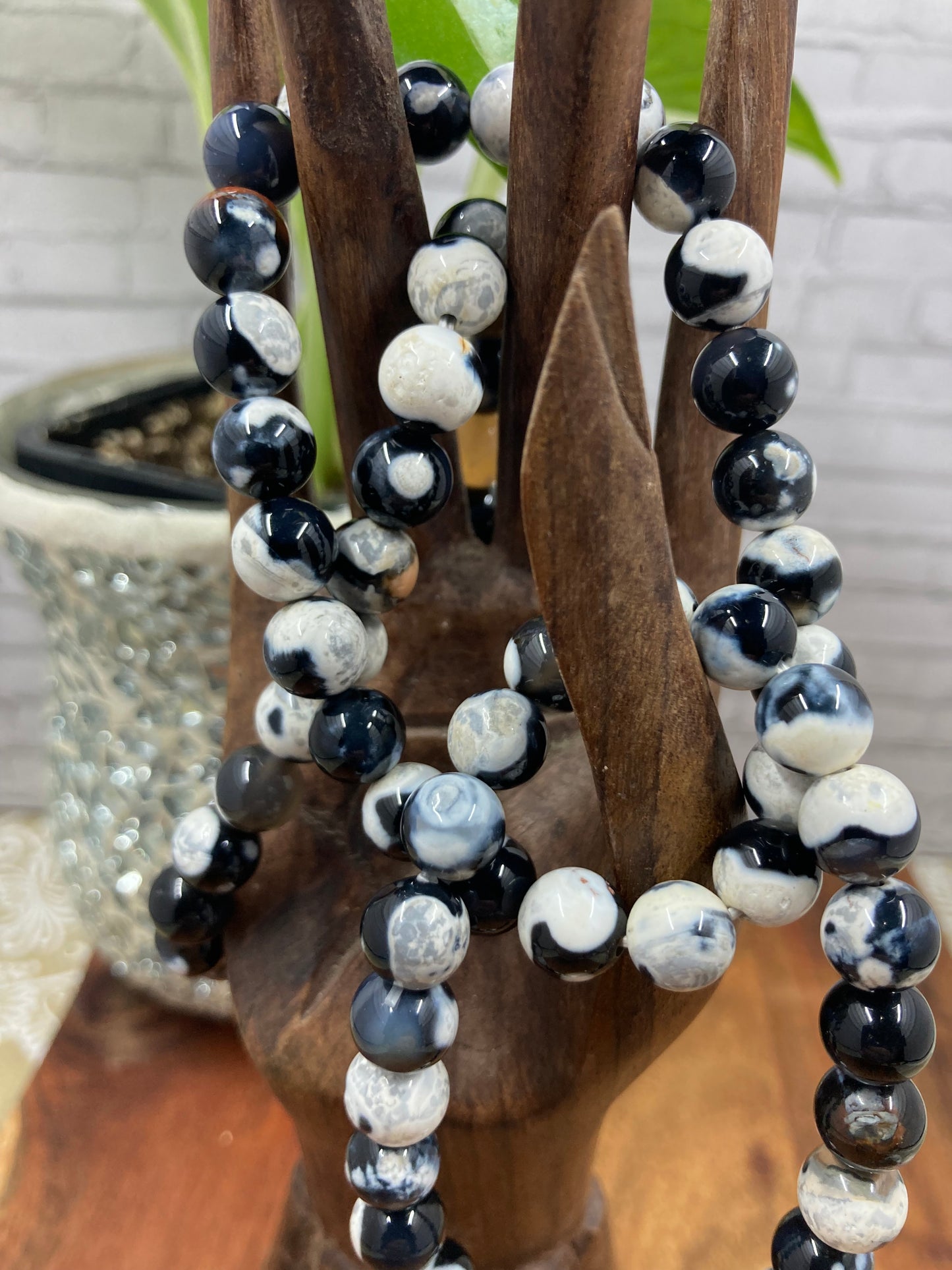 Orca Agate Bracelet