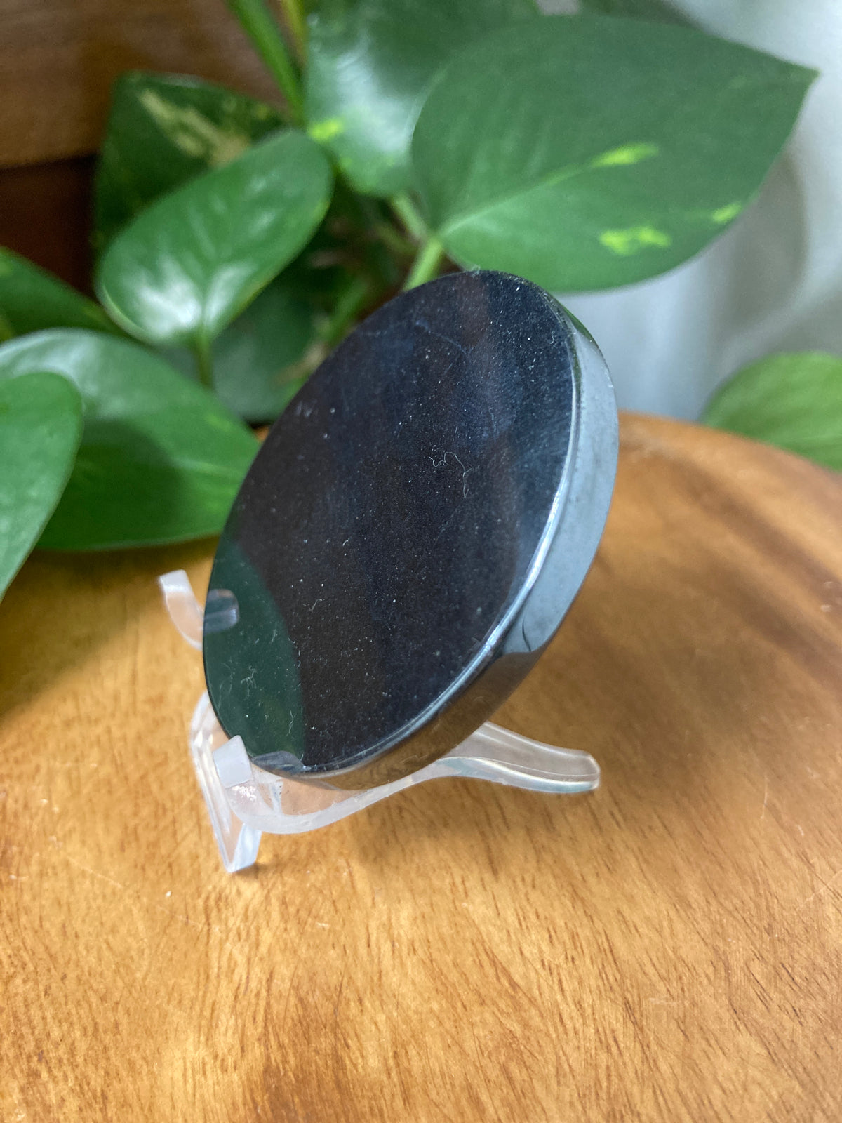 Hematite Flat Circle