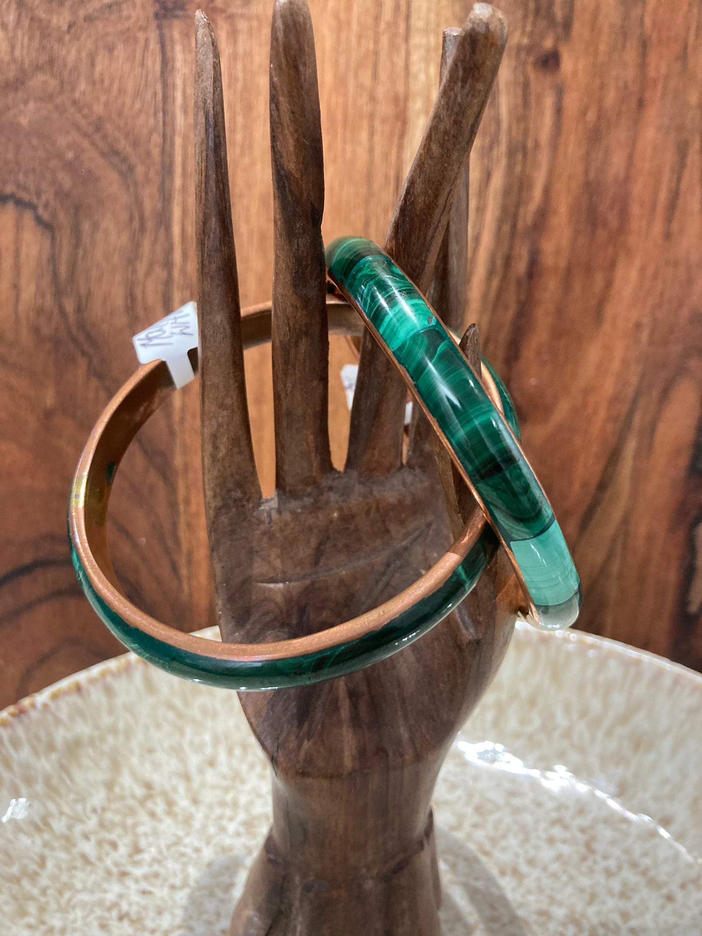 Malachite & Copper Bracelet