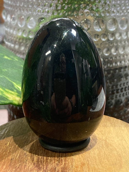 Black Obsidian Egg
