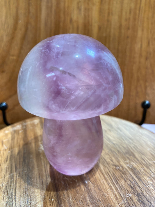 Purple Fluorite Mushroom