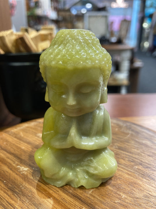 Lemon Calcite Buddha