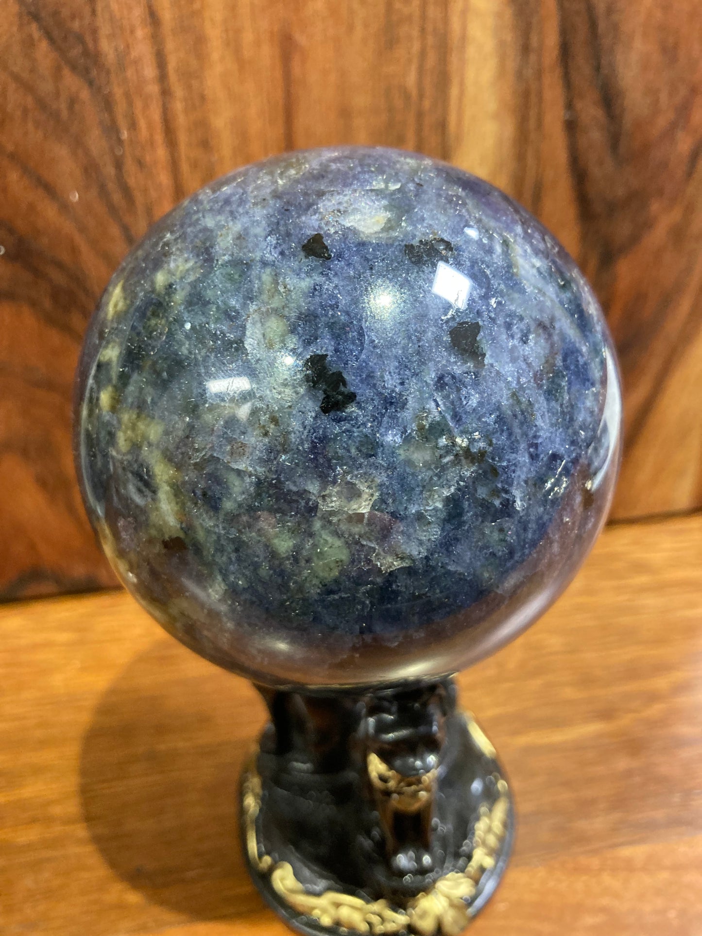Iolite Sphere