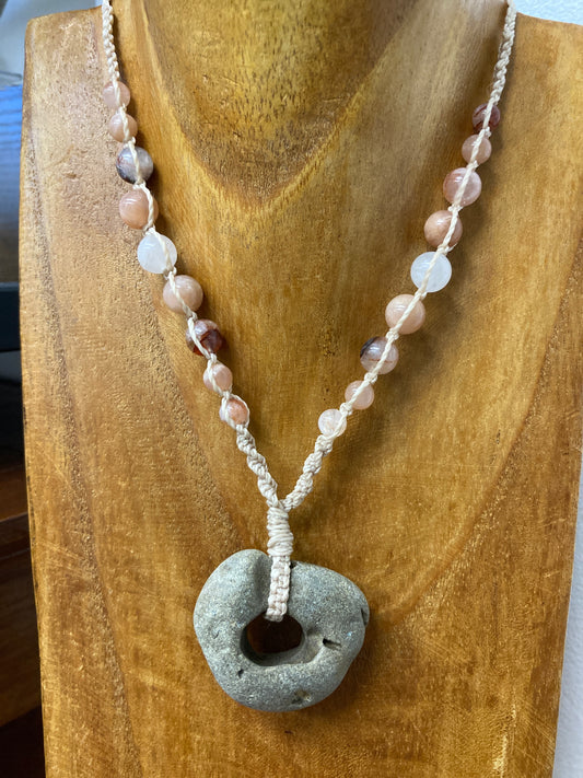 Hag Stone Necklace