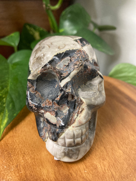 Agate Crystal Skull A