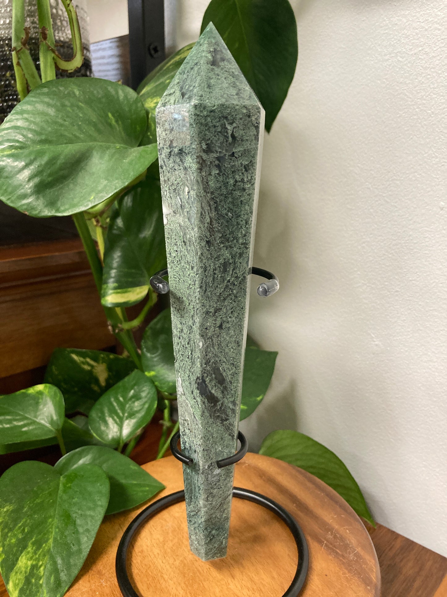Moss Agate Wand A