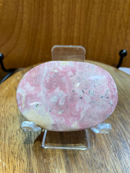 Rhodochrosite Palm Stones