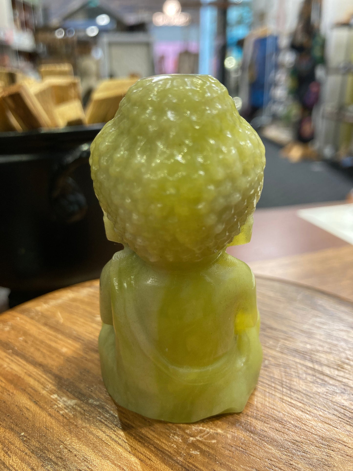Lemon Calcite Buddha