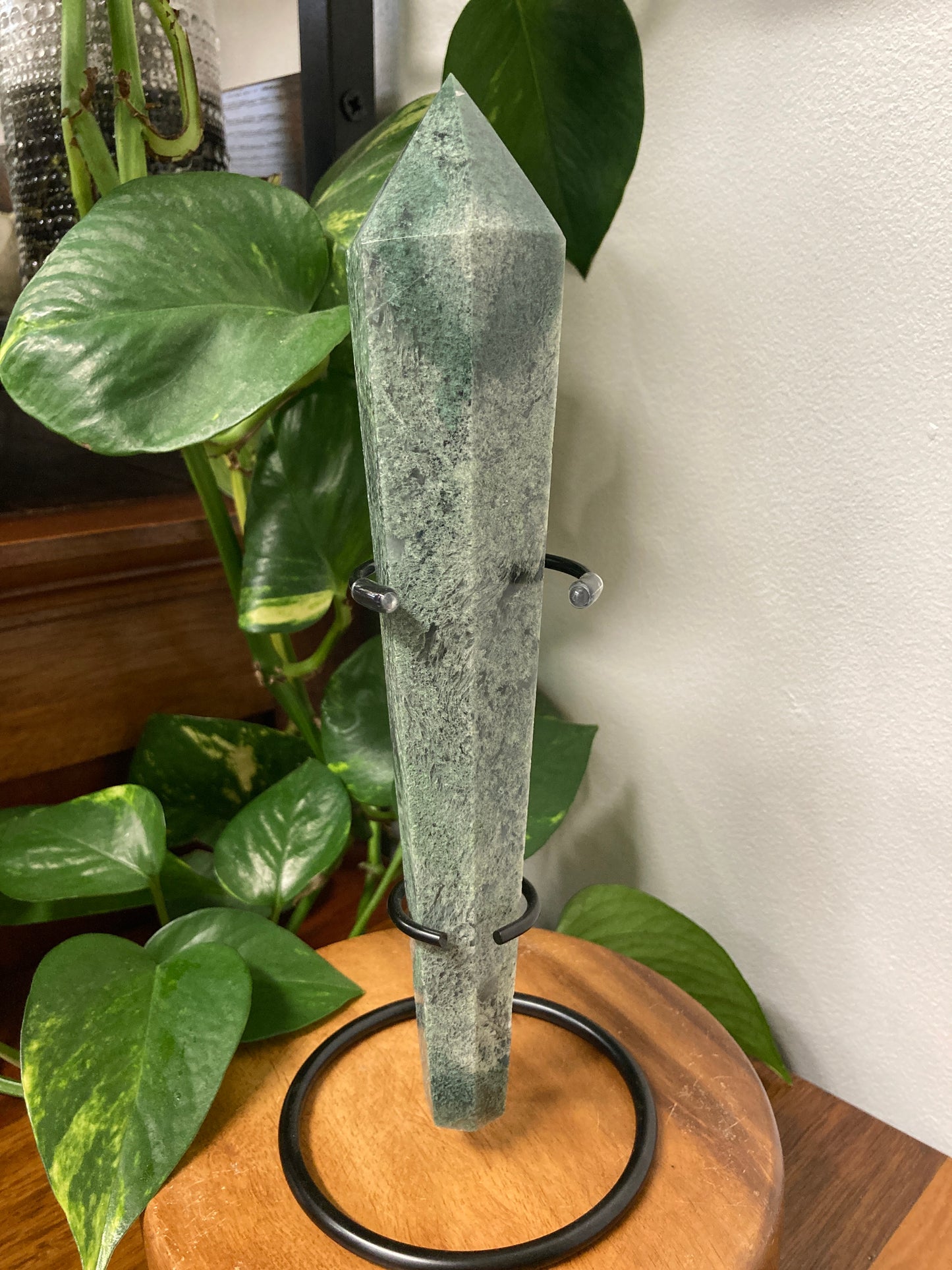 Moss Agate Wand A