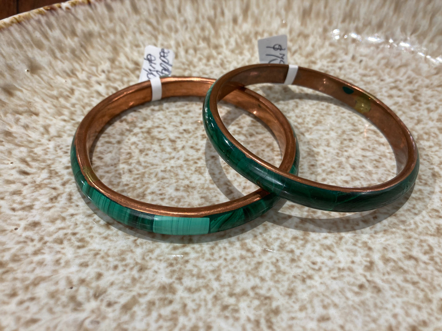 Malachite & Copper Bracelet