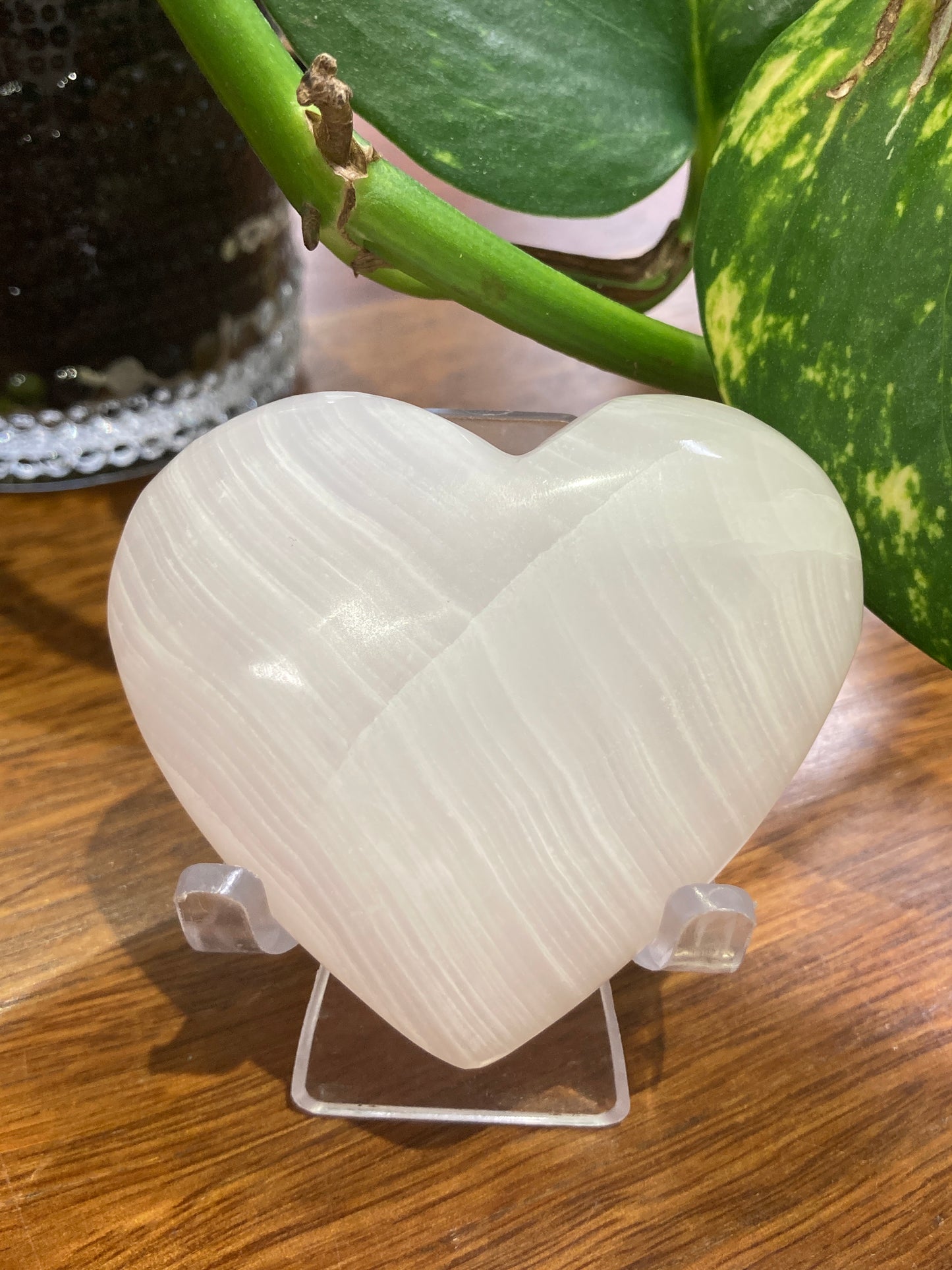 Mangano Calcite Heart