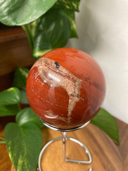 Red Jasper Sphere