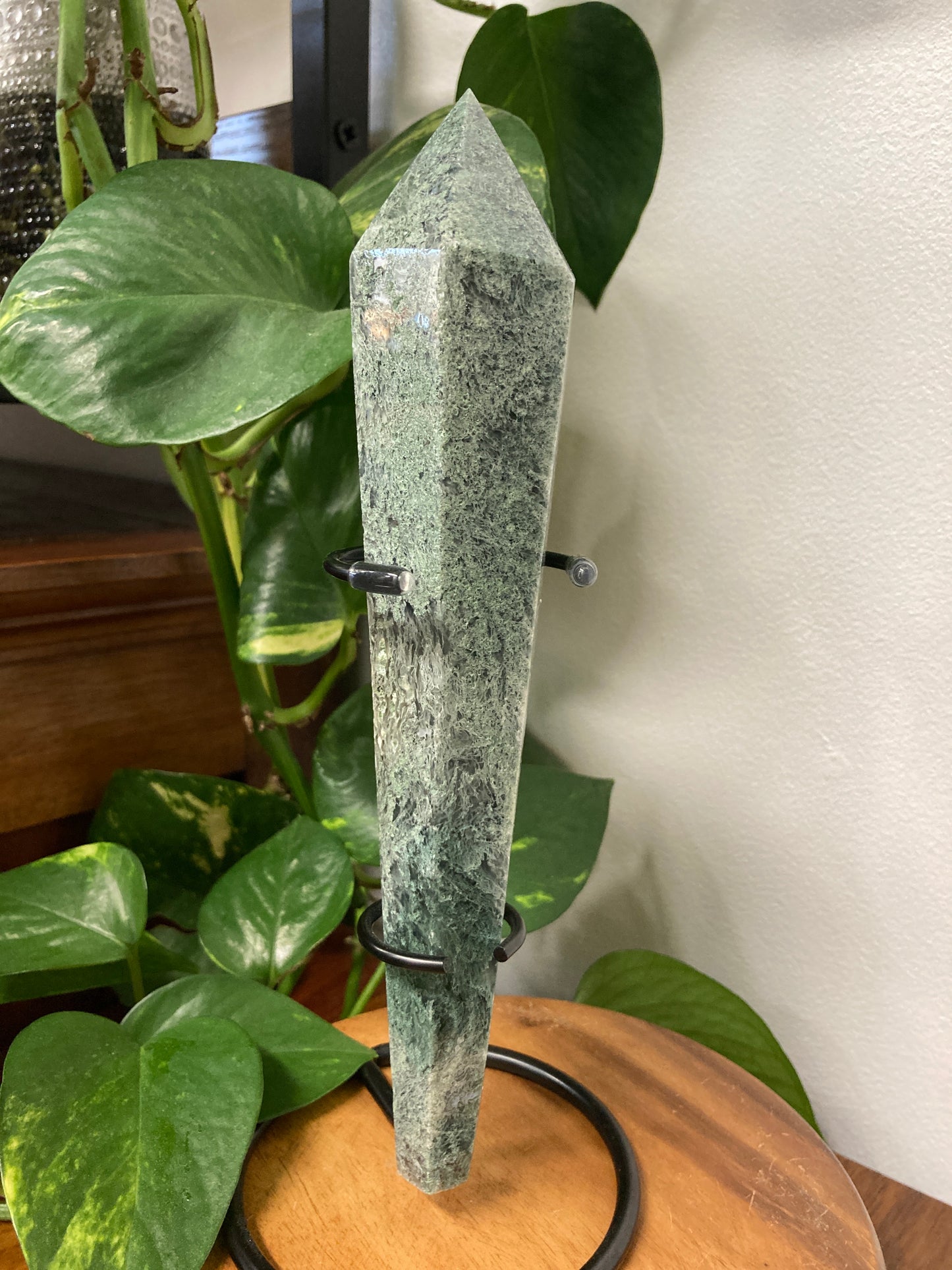 Moss Agate Wand B