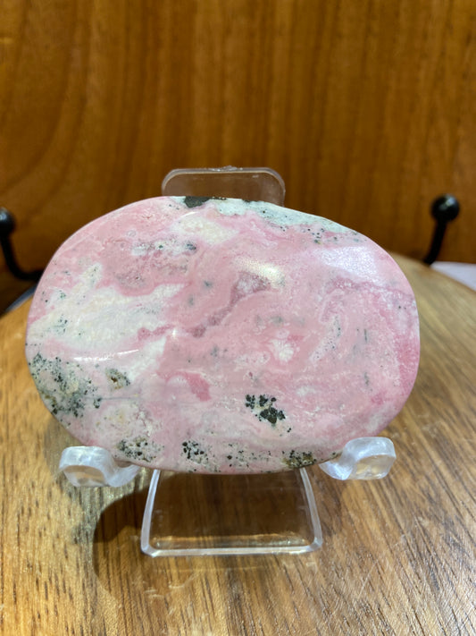 Rhodochrosite Palm Stones