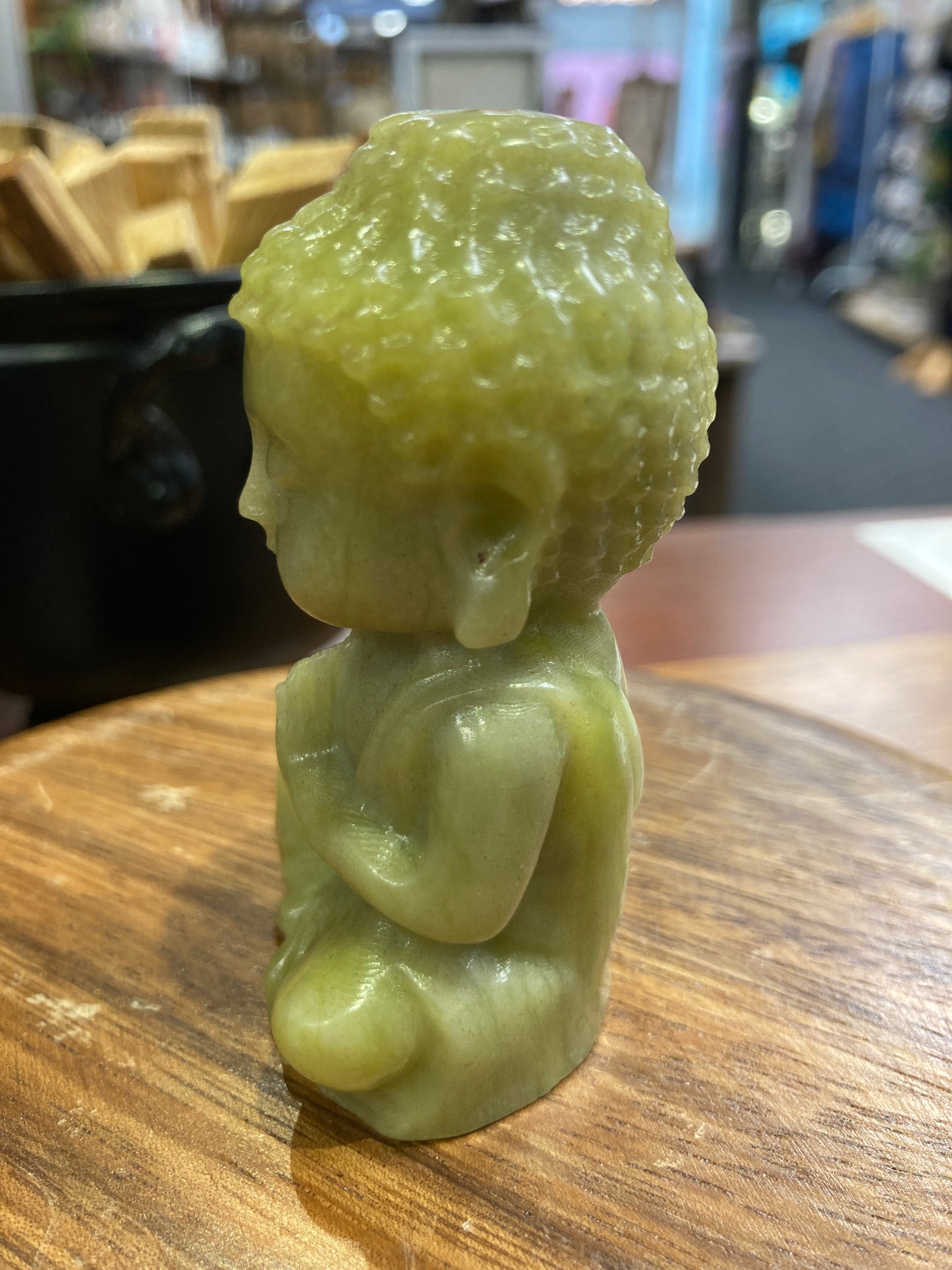 Lemon Calcite Buddha