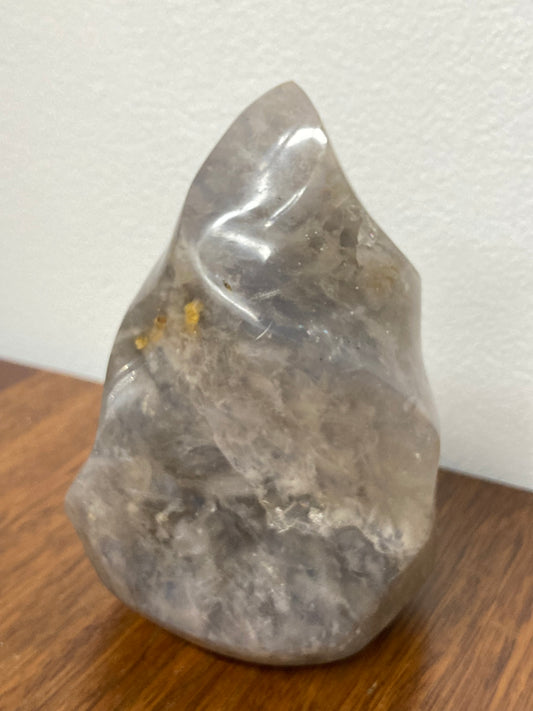 Lavender Rose Quartz Flame