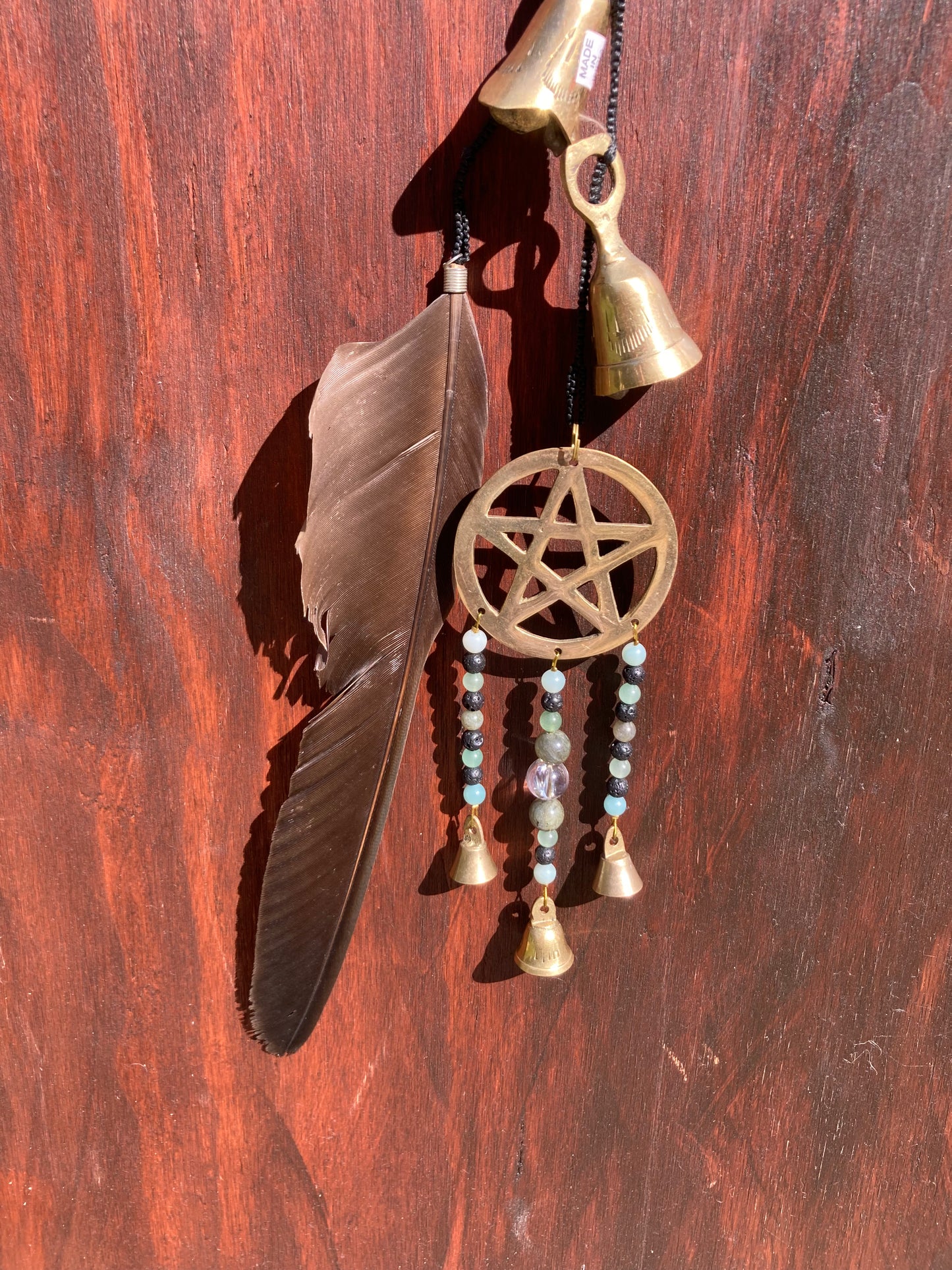 Pentagram Witches Bells