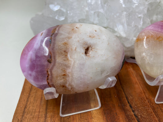 Pink Aragonite Palmstones